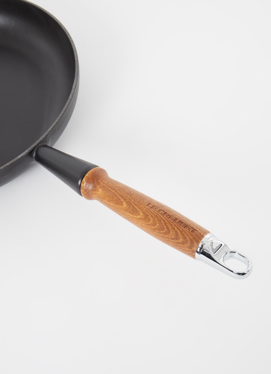 Le Creuset Koekenpan Ø28 cm - detail 3 mat zwart / zwart