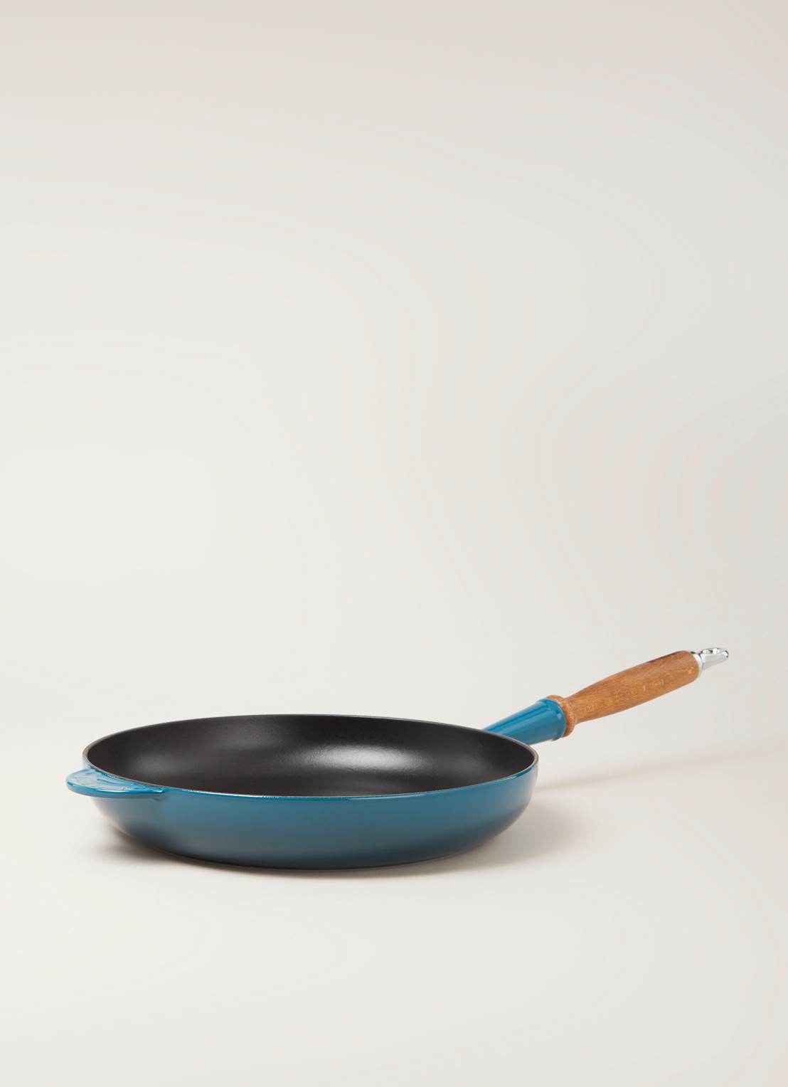 Le Creuset Koekenpan Ø28 cm - voorkant 2 deep teal / blauw