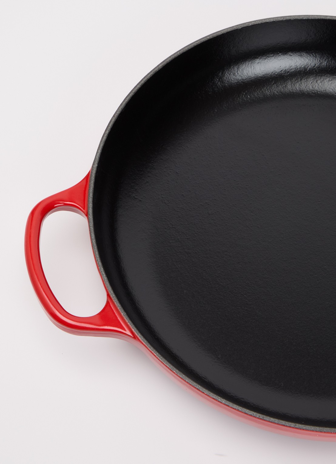 Le Creuset Koekenpan Ø28 cm - voorkant 2 kersenrood / rood
