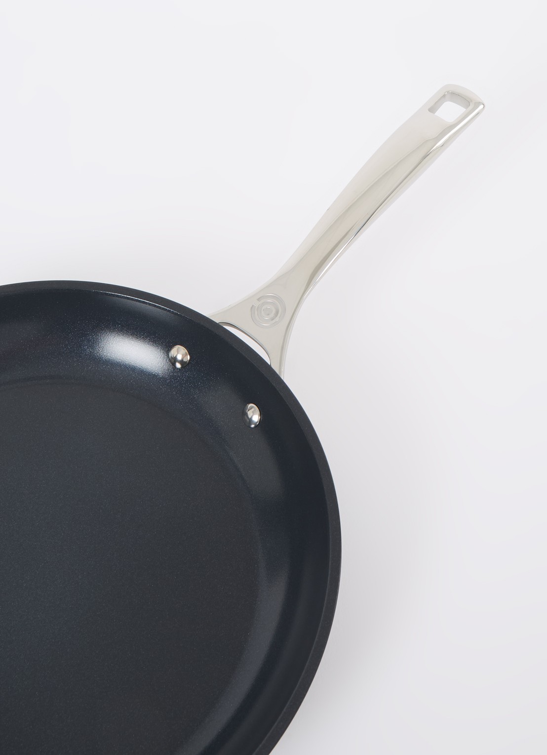 Le Creuset Koekenpan Ø28 cm - detail zwart