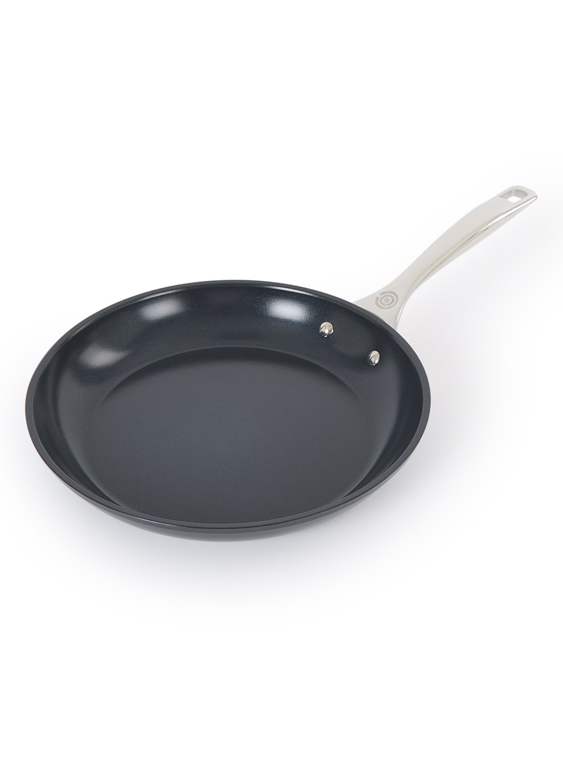 Le Creuset Koekenpan Ø28 cm - voorkant 2 zwart