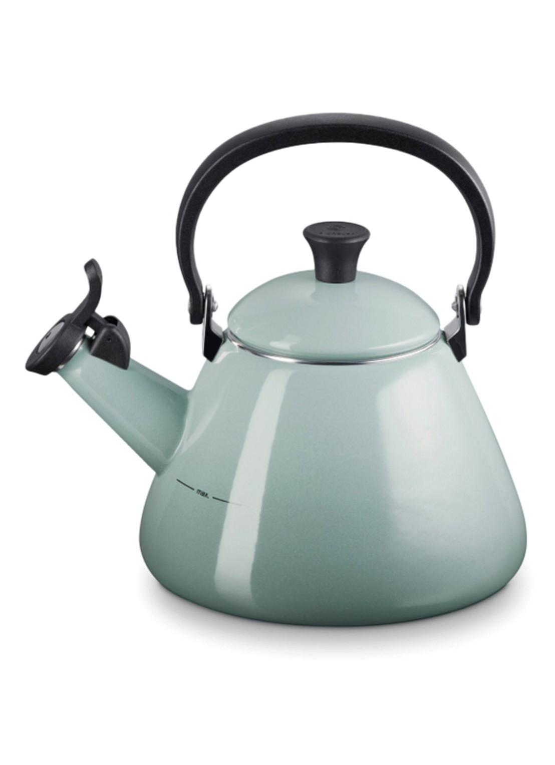 Le Creuset Koffiekop 20 cl - voorkant donkerblauw