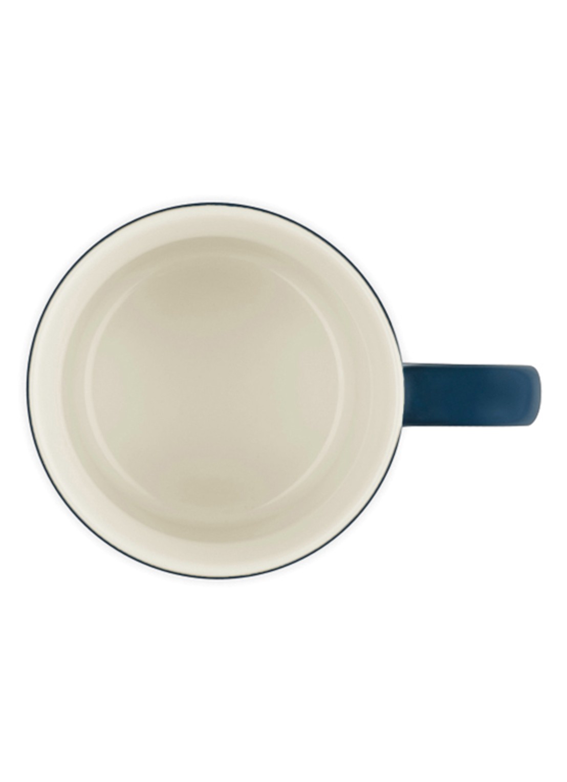 Le Creuset Koffiekopje 20 cl - detail donkerblauw