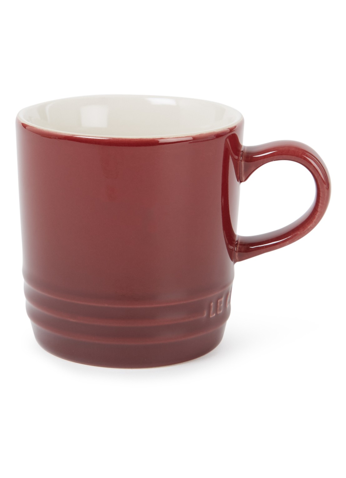 Le Creuset Koffiekopje 20 cl - voorkant garnet / rood