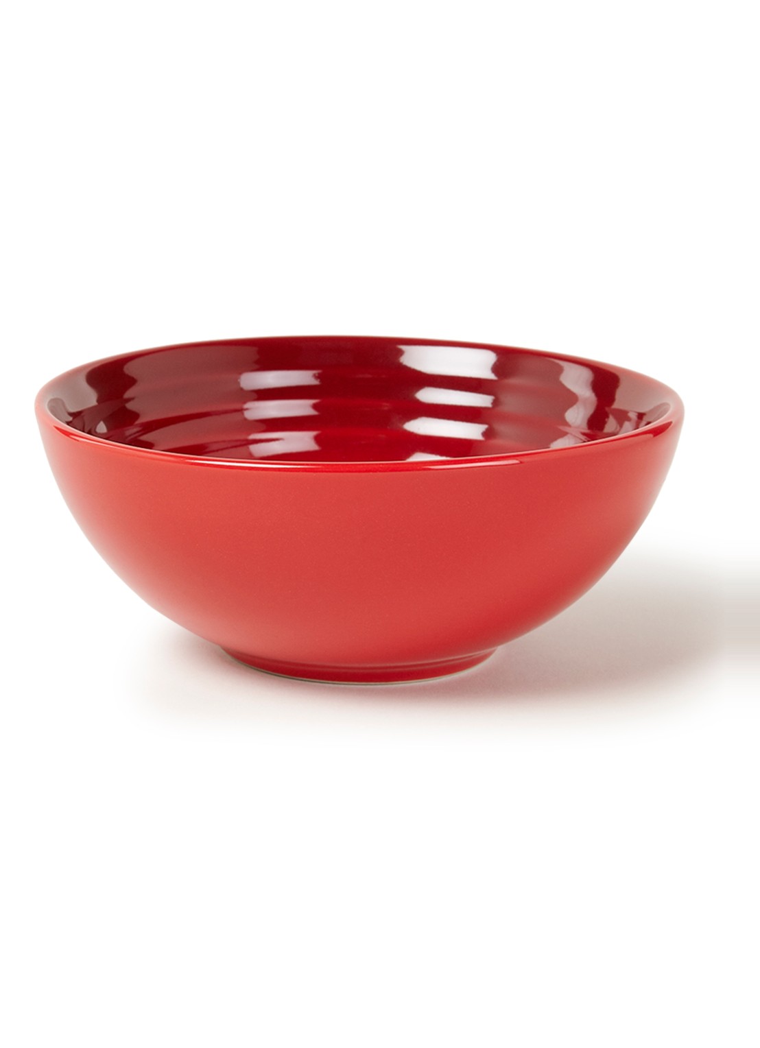 Le Creuset Kom 16 cm  - voorkant kersenrood / rood