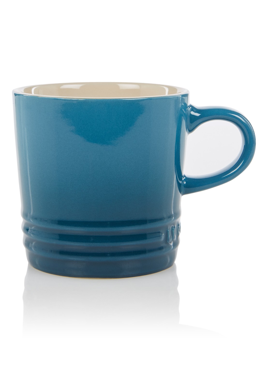 Le Creuset Kopje 20 cl - voorkant deep teal / blauw
