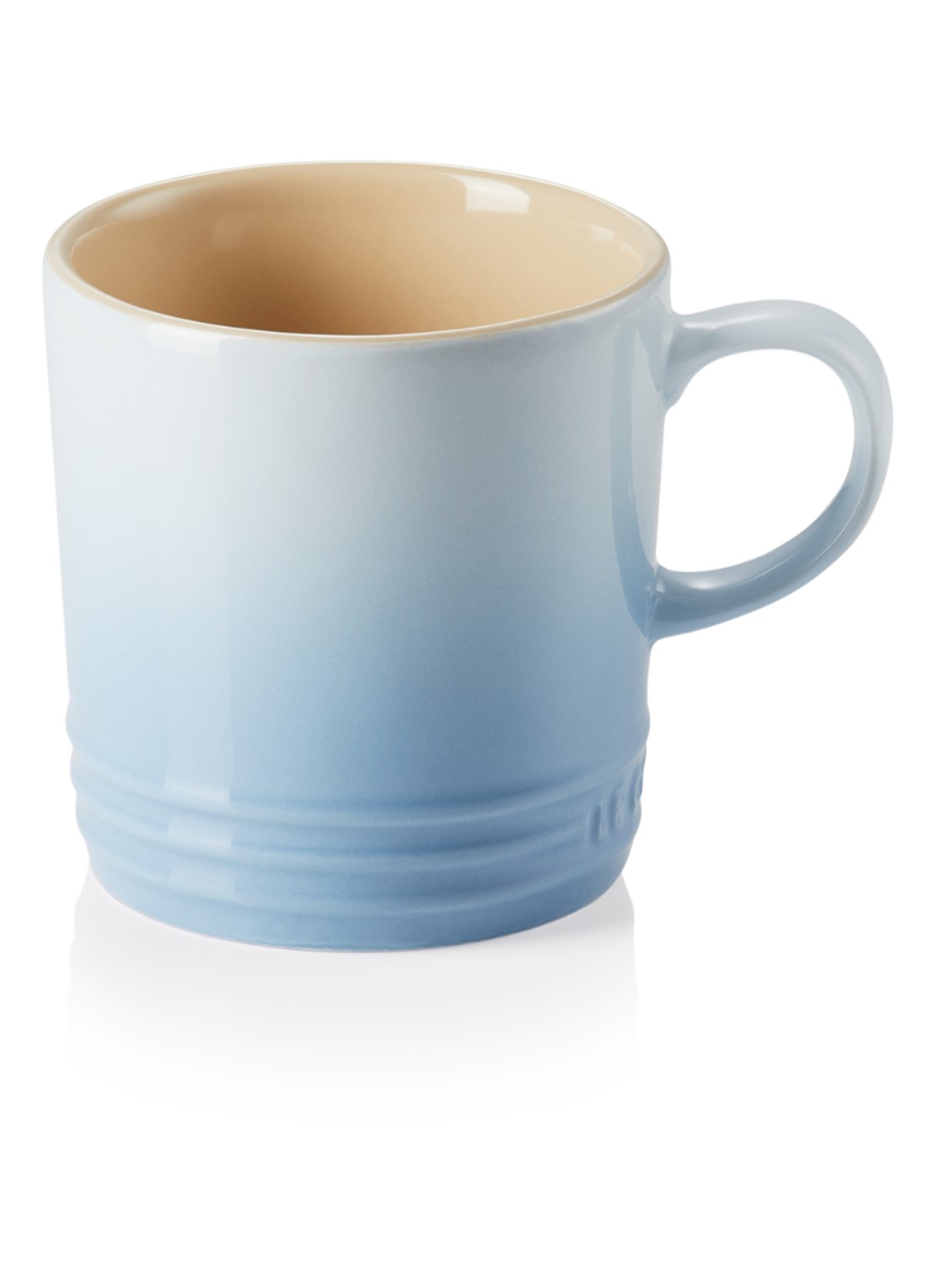 Le Creuset Kopje 20 cl - voorkant coastal blue / lichtblauw