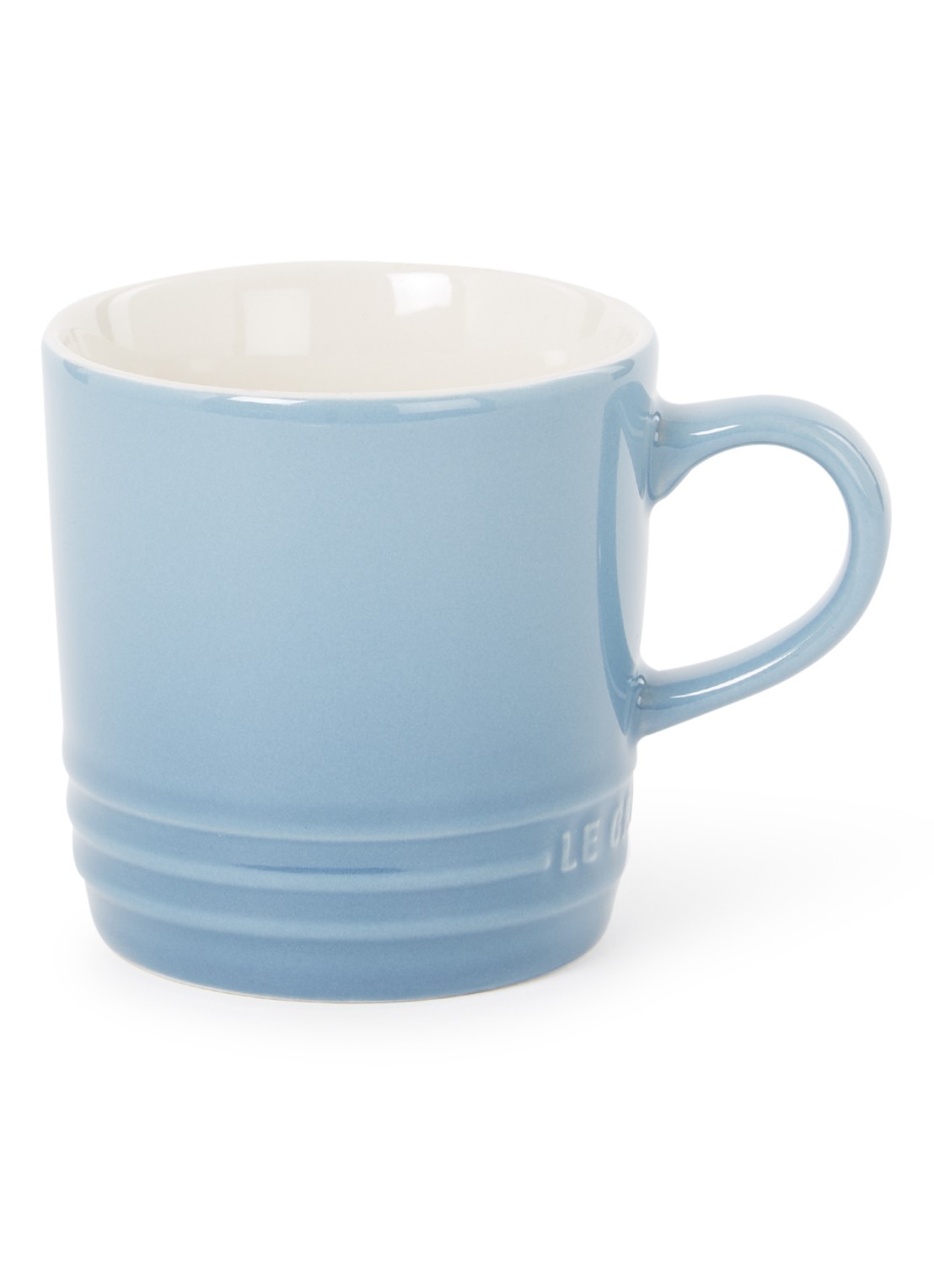 Le Creuset Kopje 20 cl - voorkant chambray / blauw