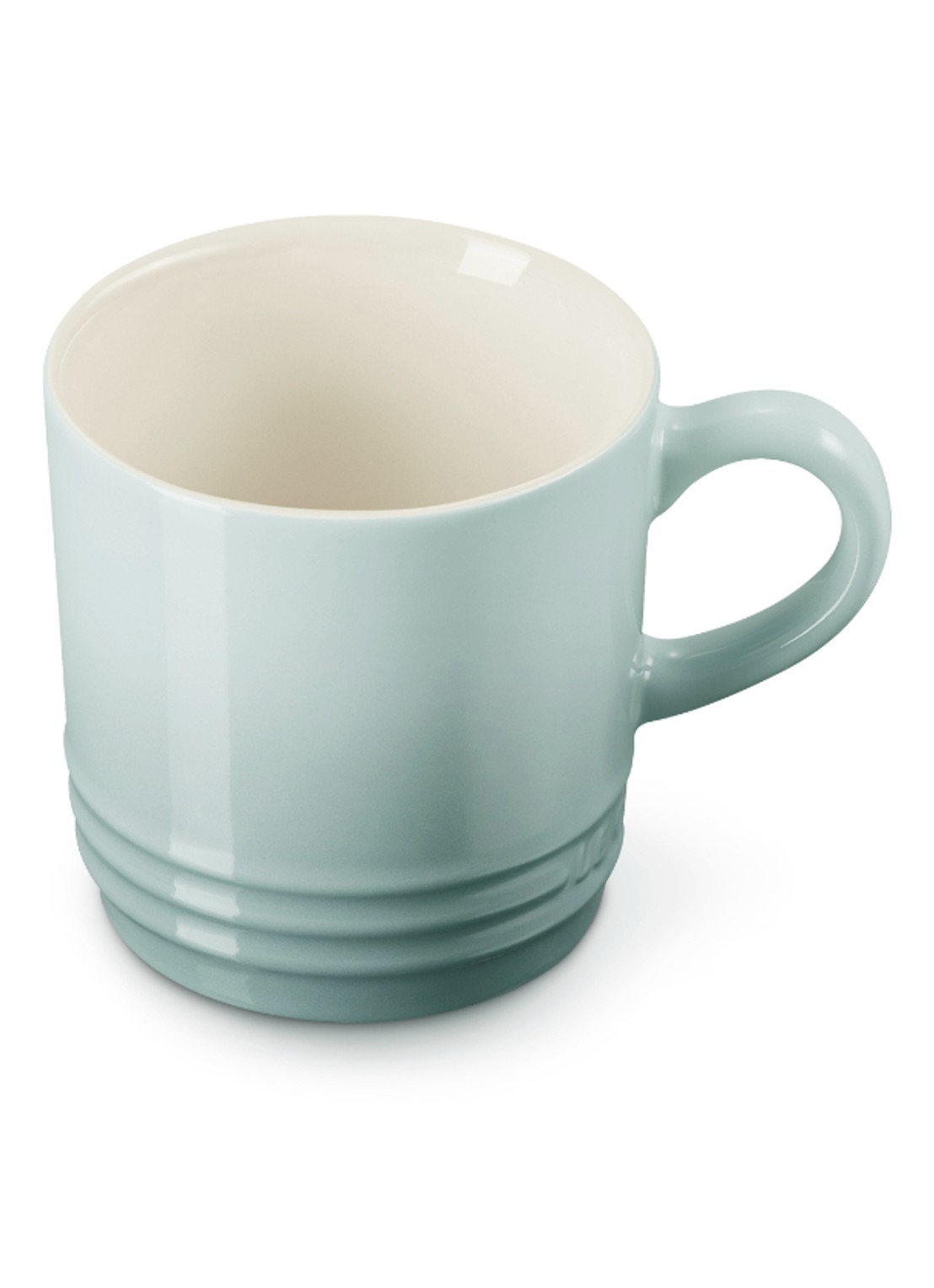 Le Creuset Kopje 20 cl - detail zeegroen