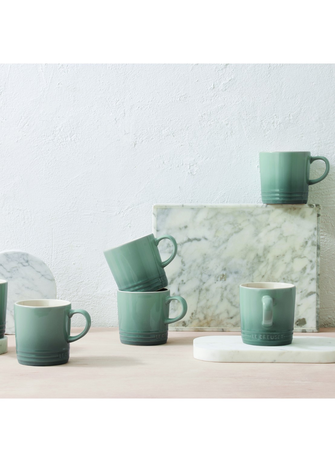 Le Creuset Kopje 20 cl - voorkant 5 zeegroen