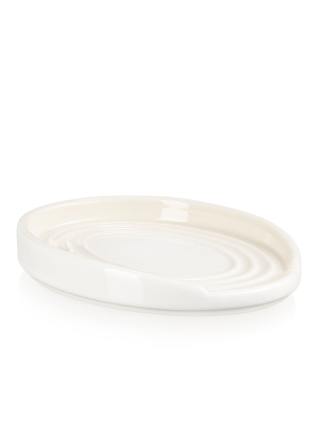 Le Creuset Lepelhouder 15 cm - detail meringue / beige
