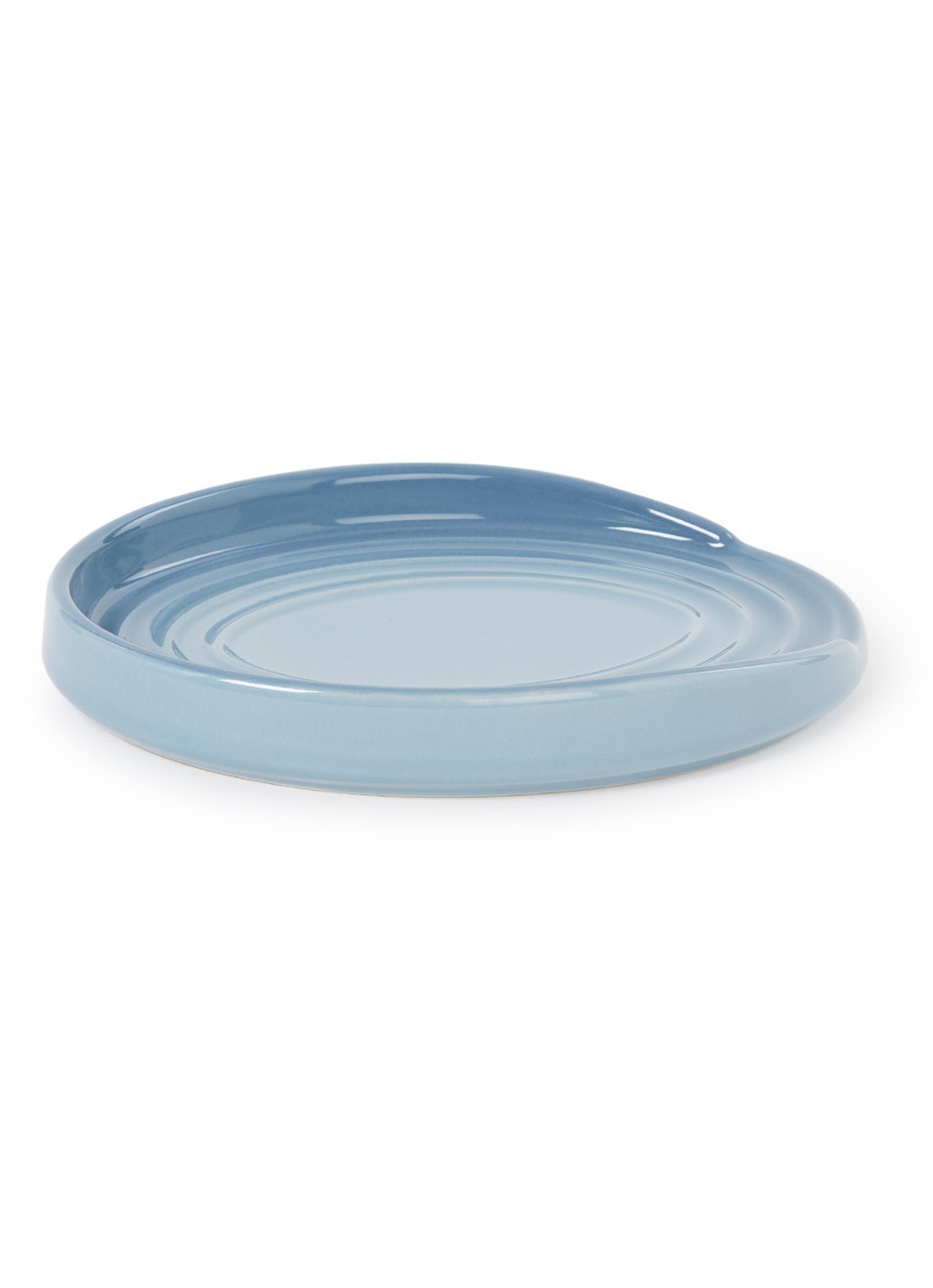 Le Creuset Lepelhouder 16 cm - voorkant chambray / blauw