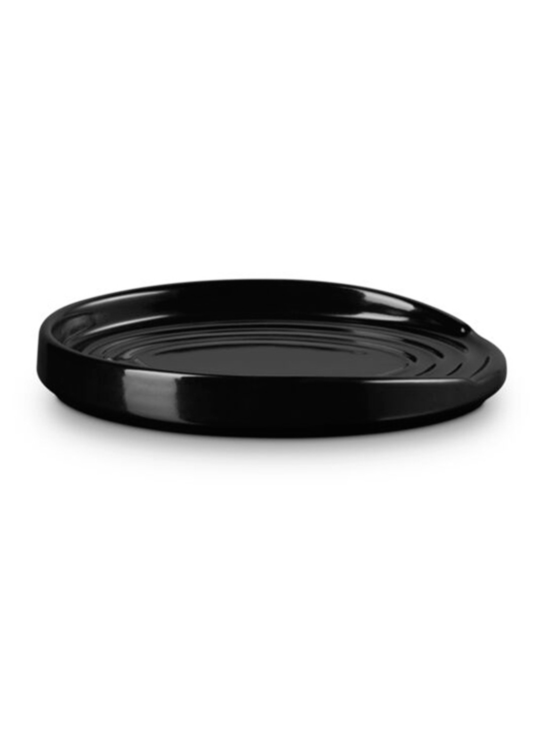 Le Creuset Lepelhouder 16 cm - voorkant zwart