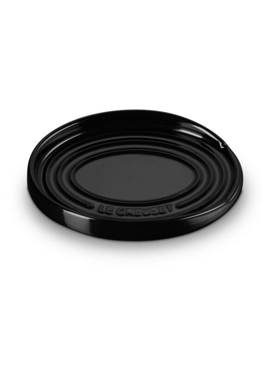 Le Creuset Lepelhouder 16 cm - voorkant 2 zwart