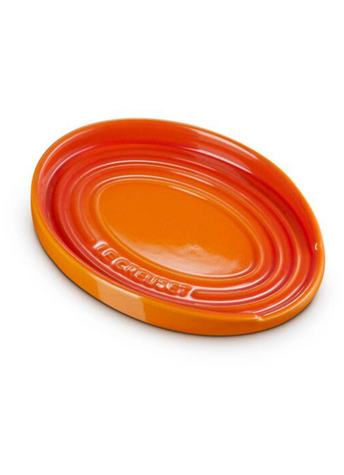 Le Creuset Lepelhouder 16 cm - detail 2 oranjerood