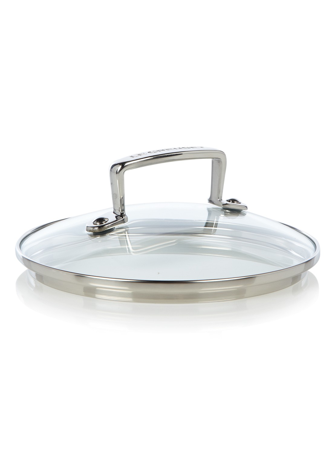 Le Creuset Les Forgées deksel 16 cm - voorkant transparant