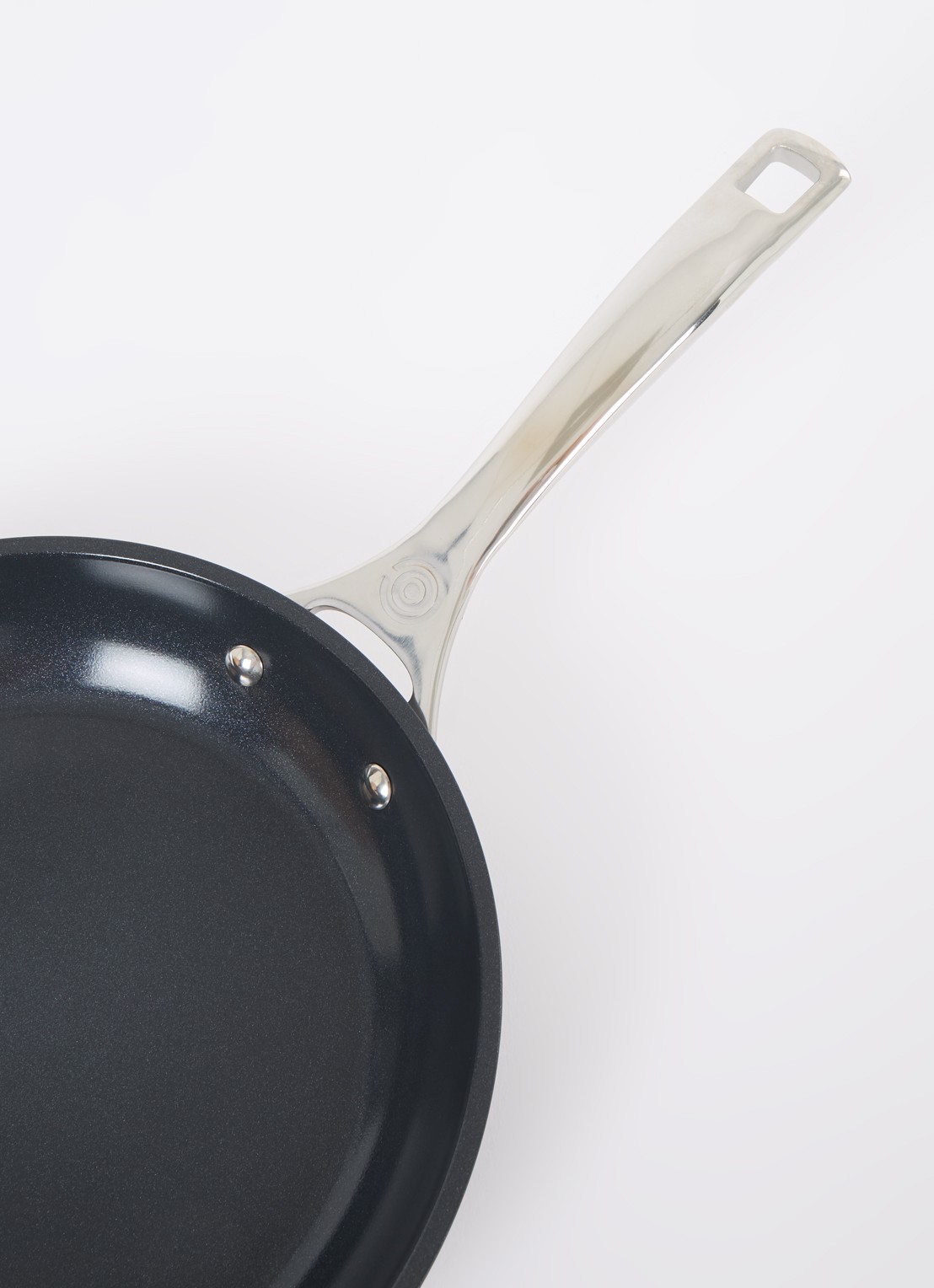 Le Creuset Les Forgées grillplaat 28 x 28 cm  - detail 2 zwart