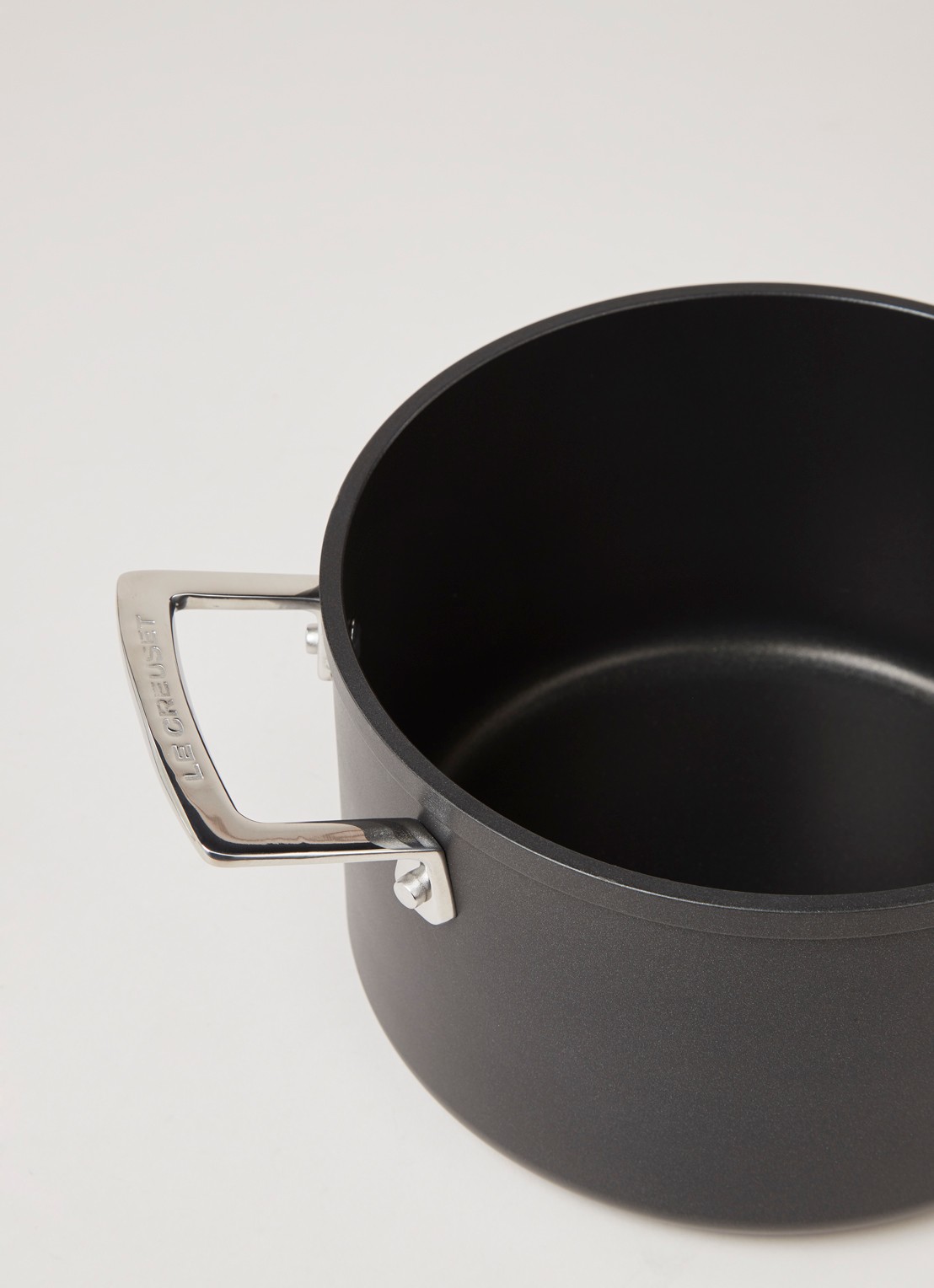 Le Creuset Les Forgées Pro kookpan Ø20 cm - detail 3 zwart