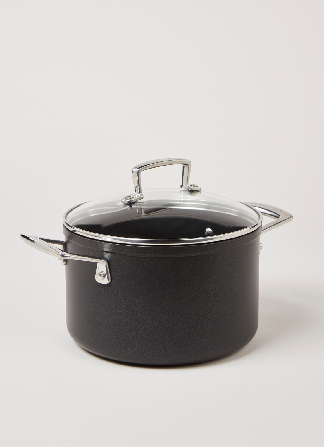 Le Creuset Les Forgées Pro kookpan Ø20 cm - voorkant 2 zwart