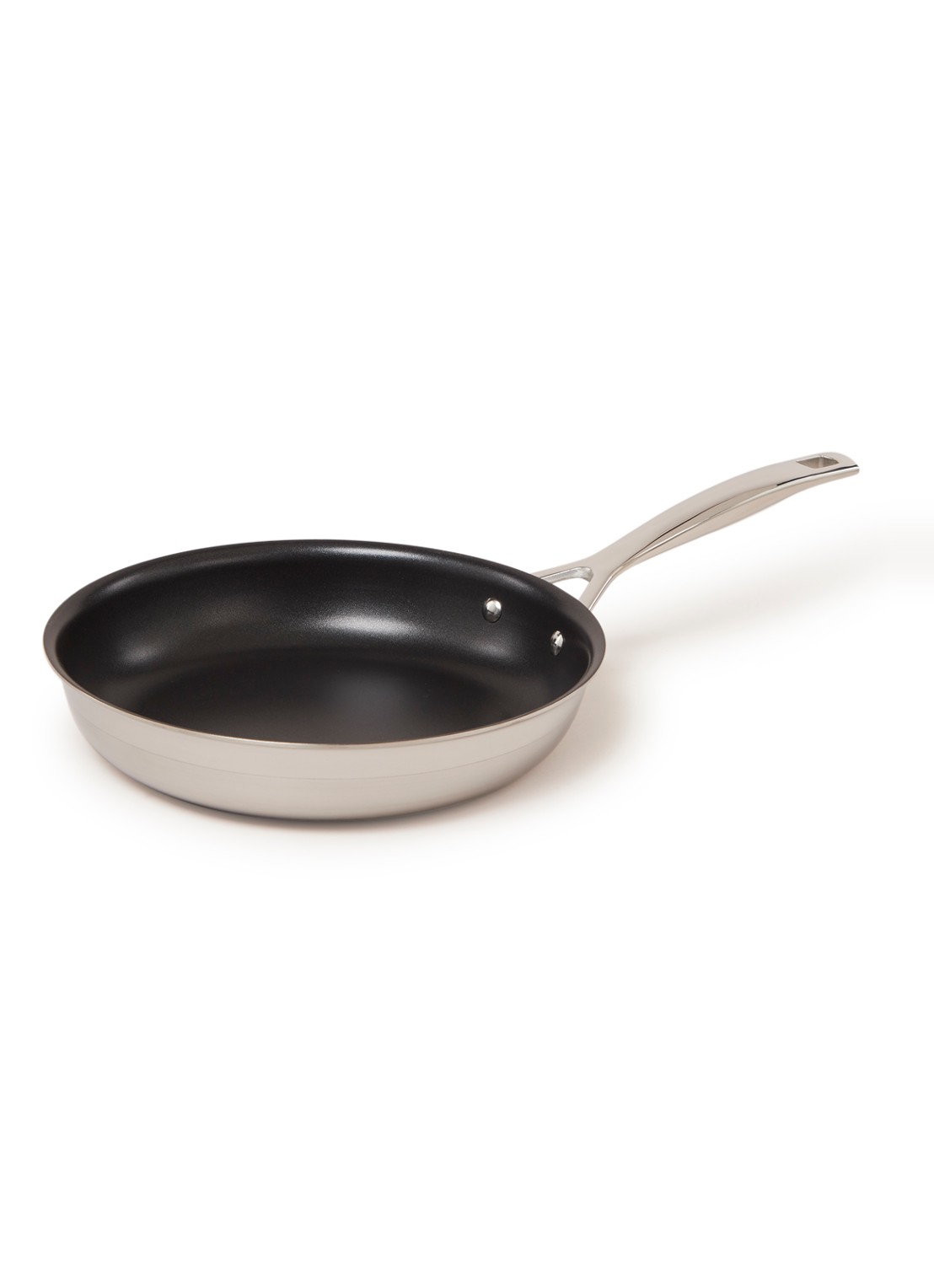 Le Creuset Magnetik koekenpan Ø24 cm - voorkant 2 zilver