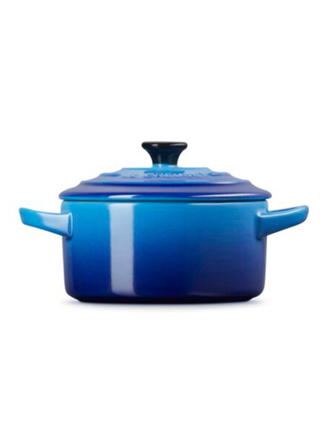 Le Creuset Mini-braadpan 25 cl - achterkant 4 royalblauw