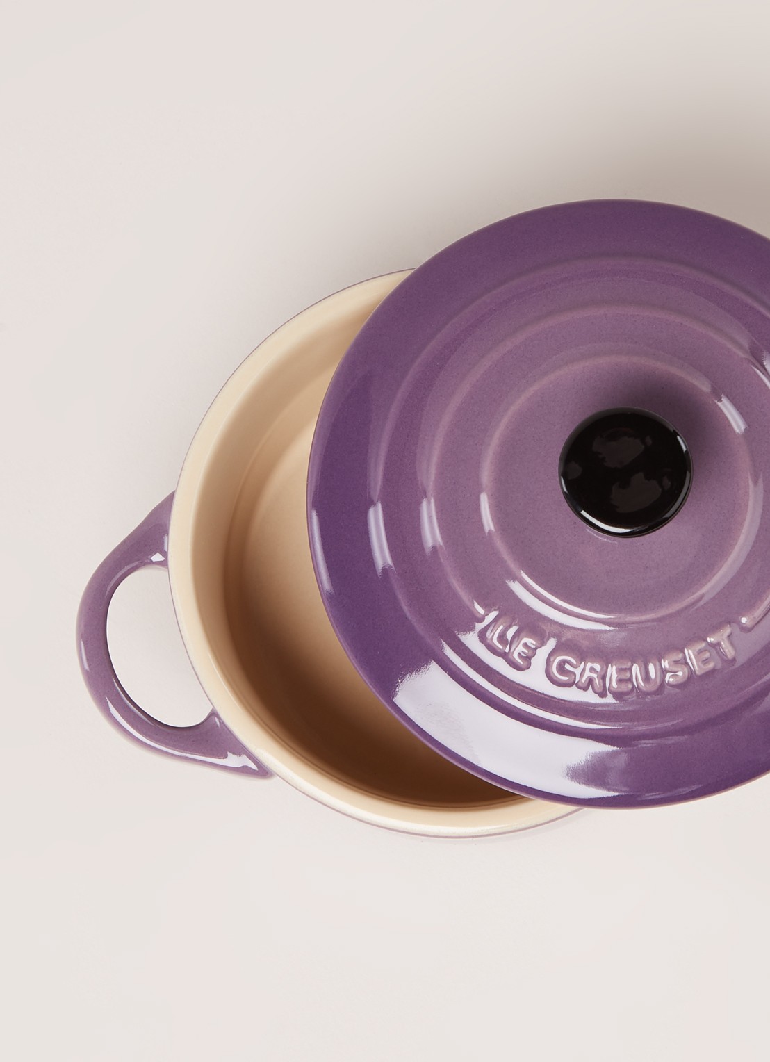 Le Creuset Mini ovenschaal van aardewerk 10 cm - detail 3 lila