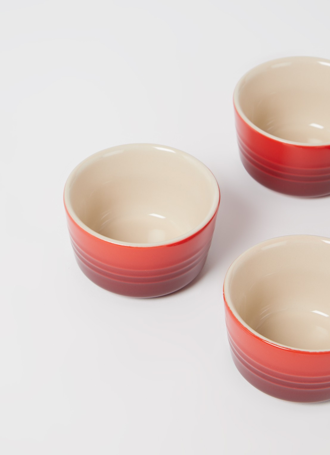 Le Creuset Mini ramekin 7,2 cm set van 4 - detail 3 kersenrood / rood