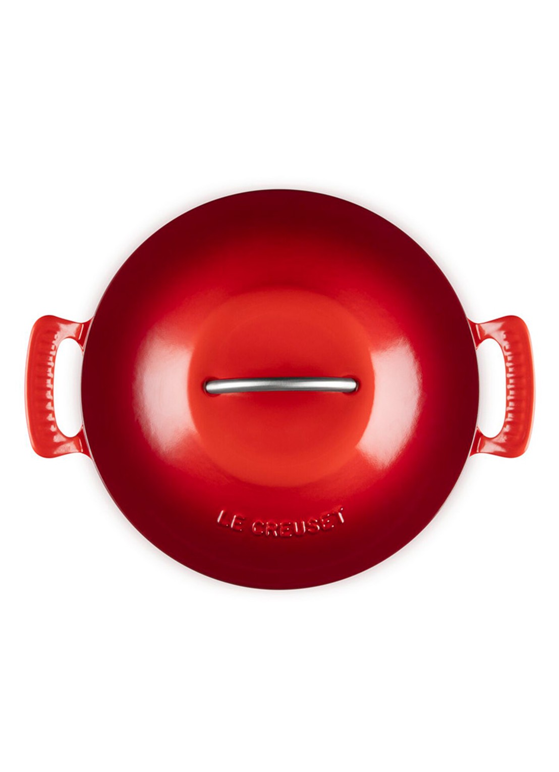 Le Creuset Modern Heritage braadpan 26 cm - detail 5 kersenrood