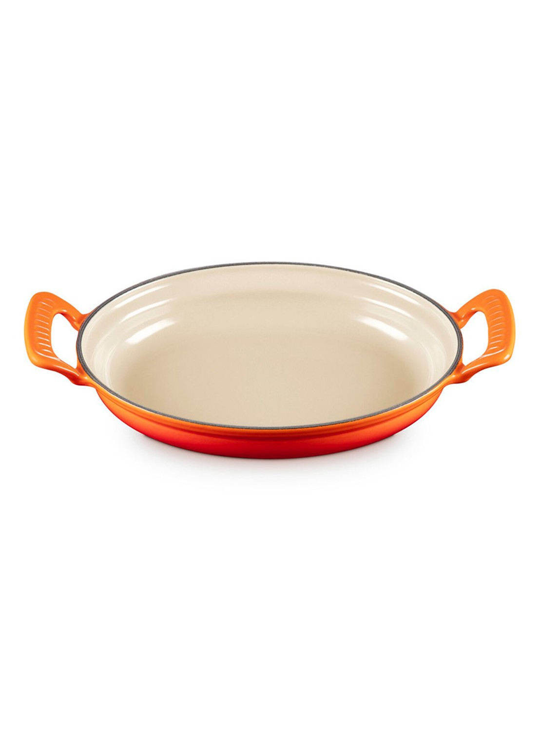 Le Creuset Modern Heritage ovenschaal/braadslede 28 cm - detail 4 oranjerood