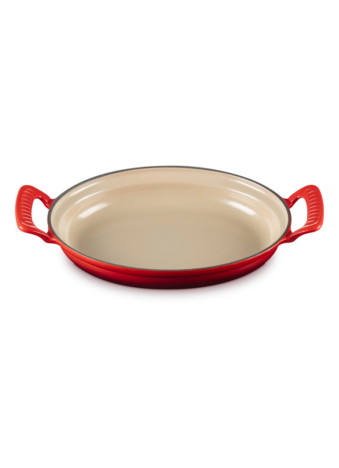 Le Creuset Modern Heritage ovenschaal/braadslede 28 cm - detail 4 bordeauxrood