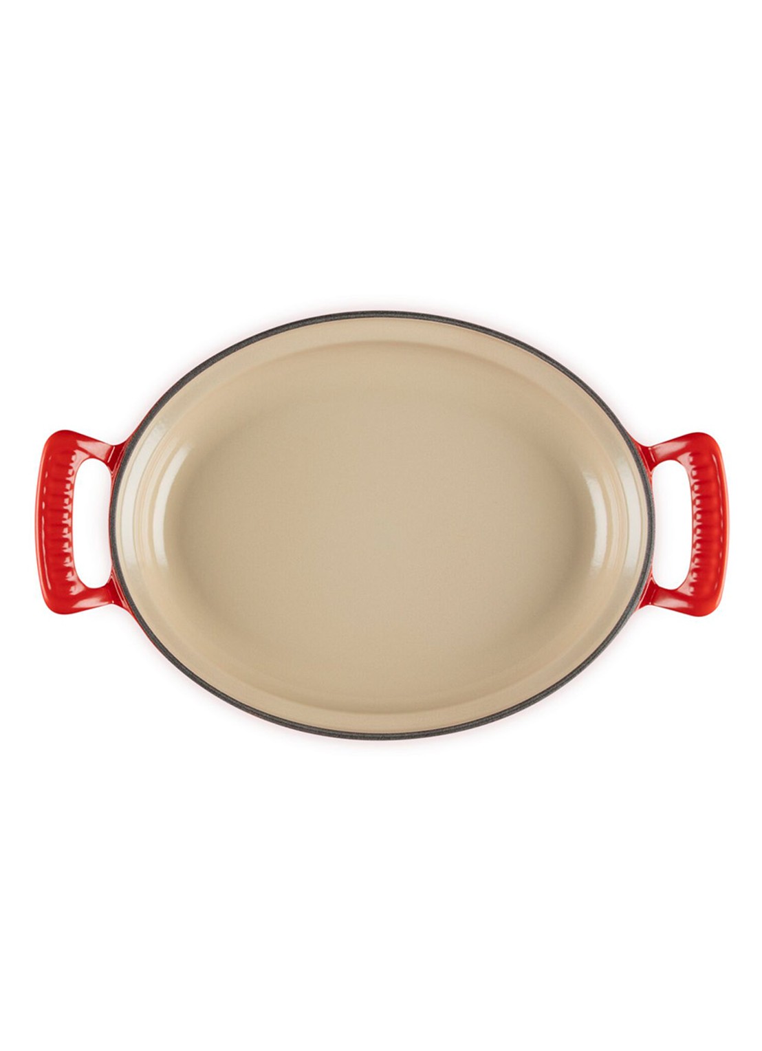 Le Creuset Modern Heritage ovenschaal/braadslede 28 cm - detail 5 bordeauxrood