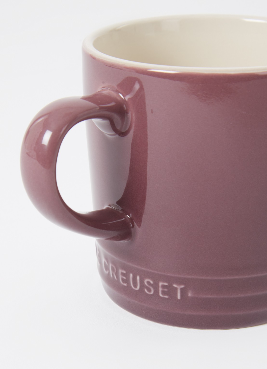 Le Creuset Mok 35 cl  - voorkant 7 fig / paars