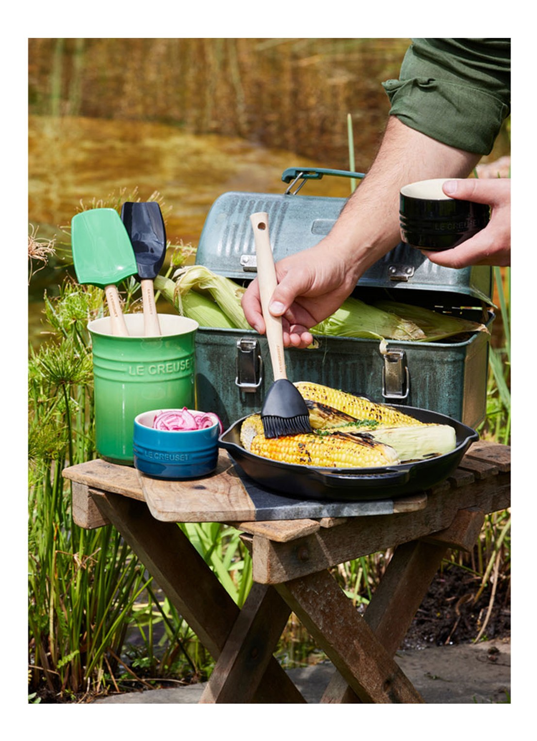 Le Creuset Mok 35 cl - detail 4 bamboo / groen
