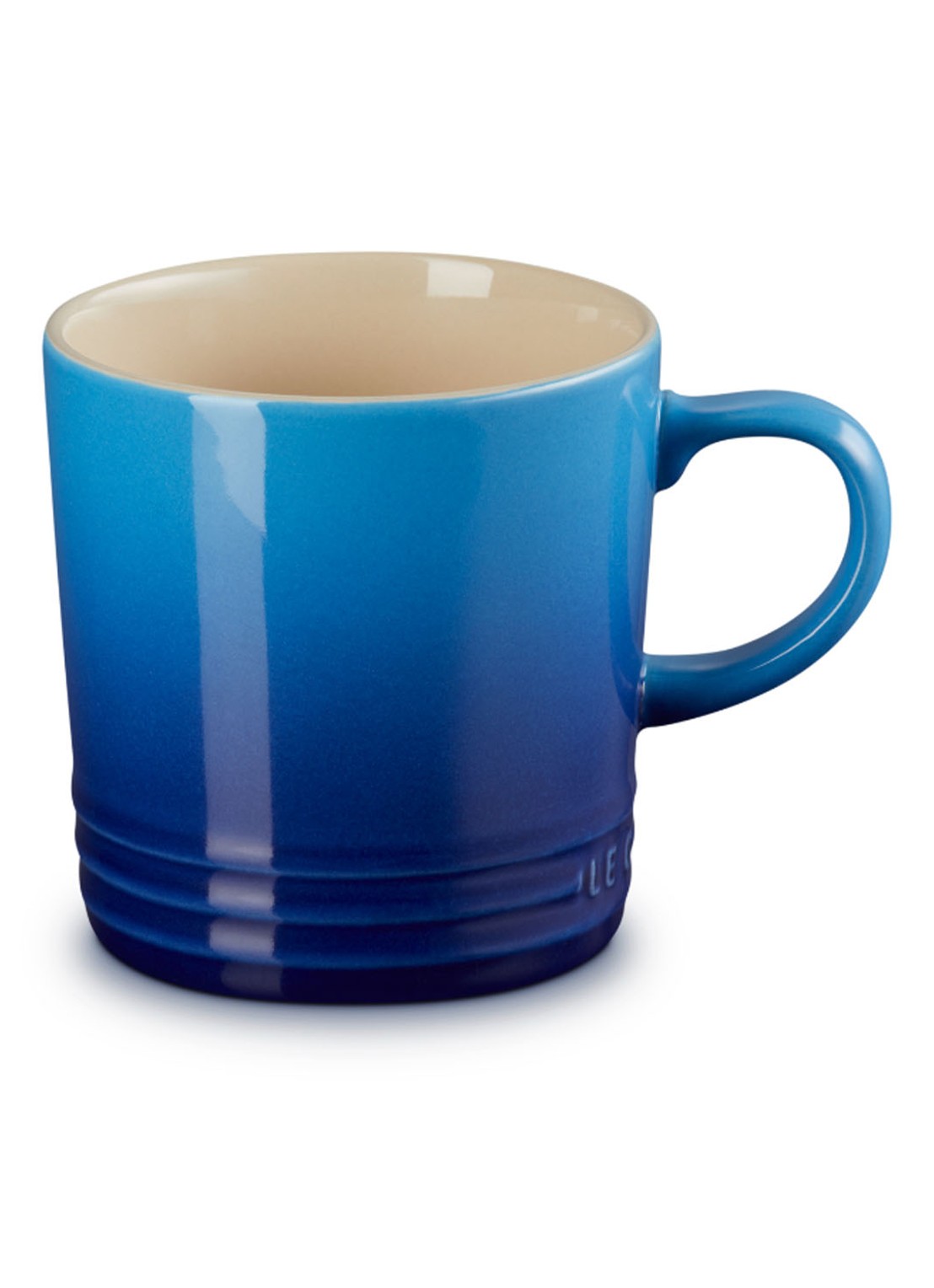 Le Creuset Mok 35 cl - voorkant 2 azure / blauw