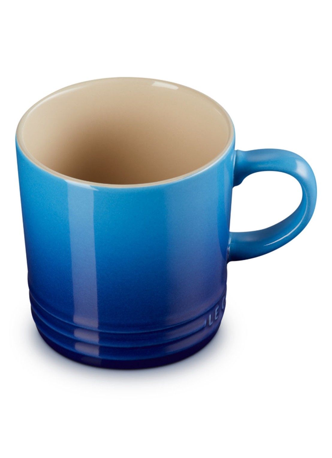 Le Creuset Mok 35 cl - voorkant 3 azure / blauw