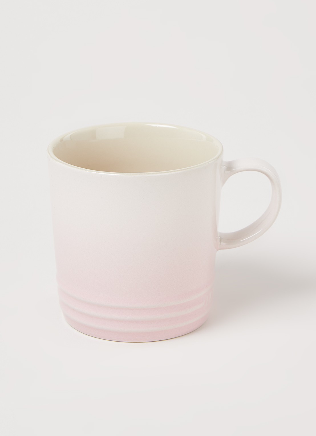 Le Creuset Mok 35 cl - voorkant 2 shell pink / roze