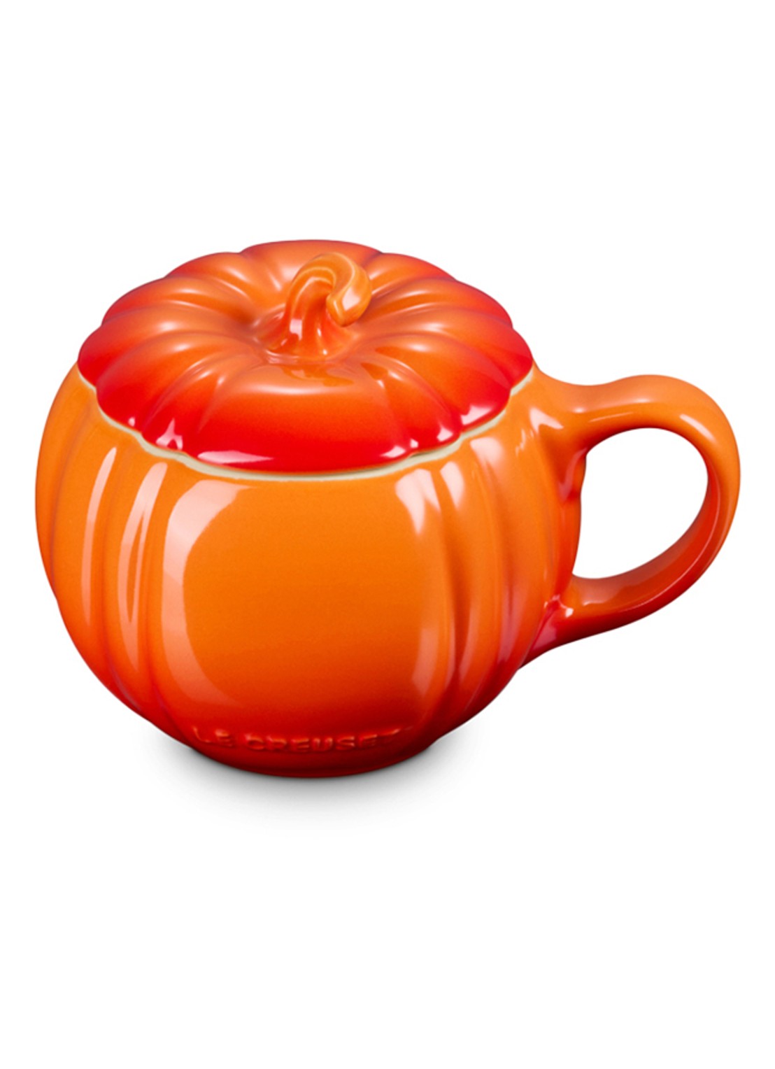 Le Creuset Mok 40 cl - voorkant 5 oranjerood