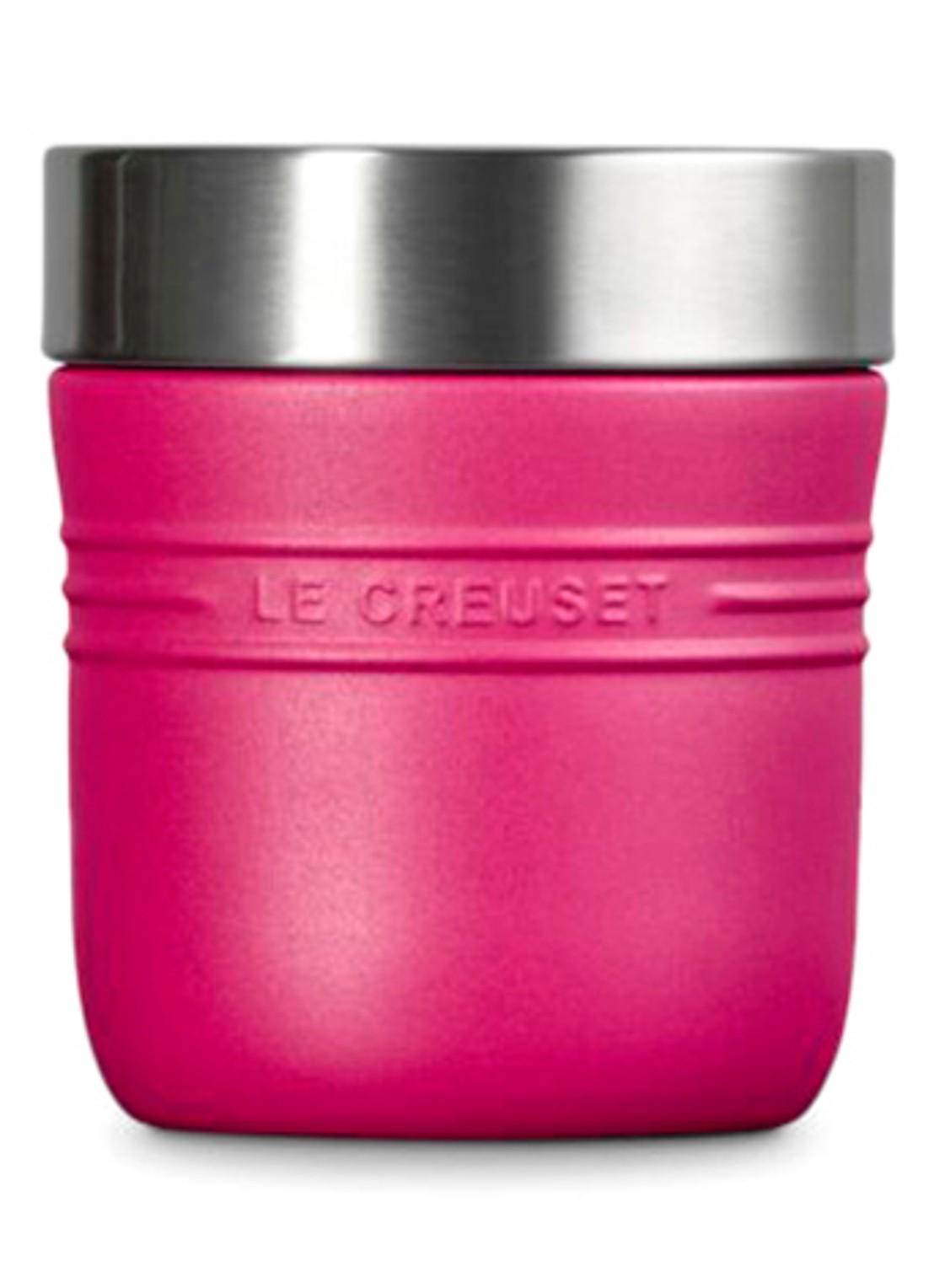 Le Creuset On The Go lunchbeker 0,5 liter - achterkant 5 roze