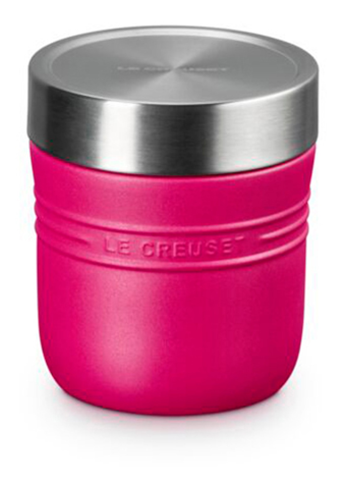 Le Creuset On The Go lunchbeker 0,5 liter - voorkant 6 roze