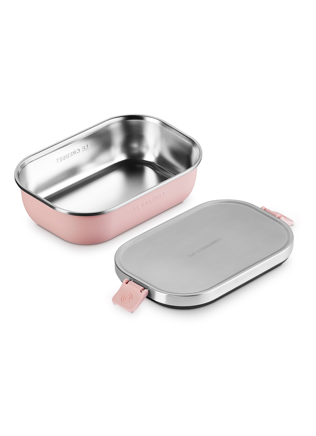 Le Creuset On The Go lunchbox 0,9 liter - detail 4 roze
