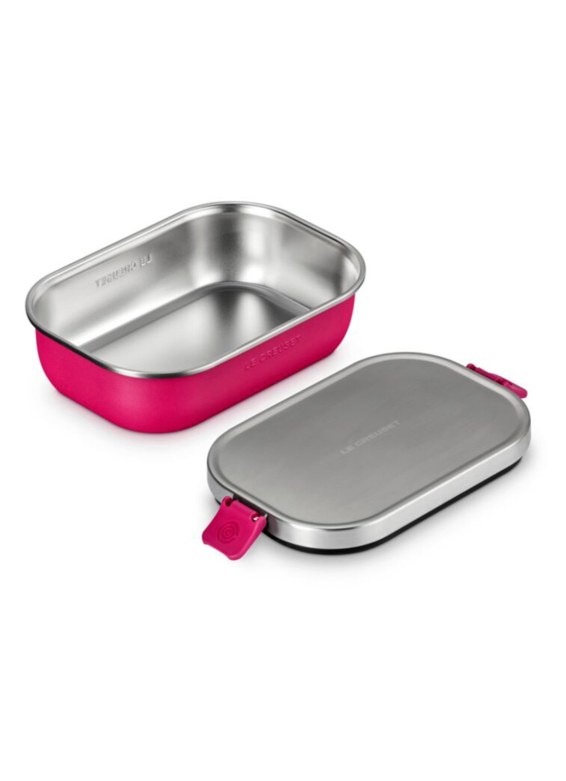 Le Creuset On The Go lunchbox 0,9 liter - detail 4 roze
