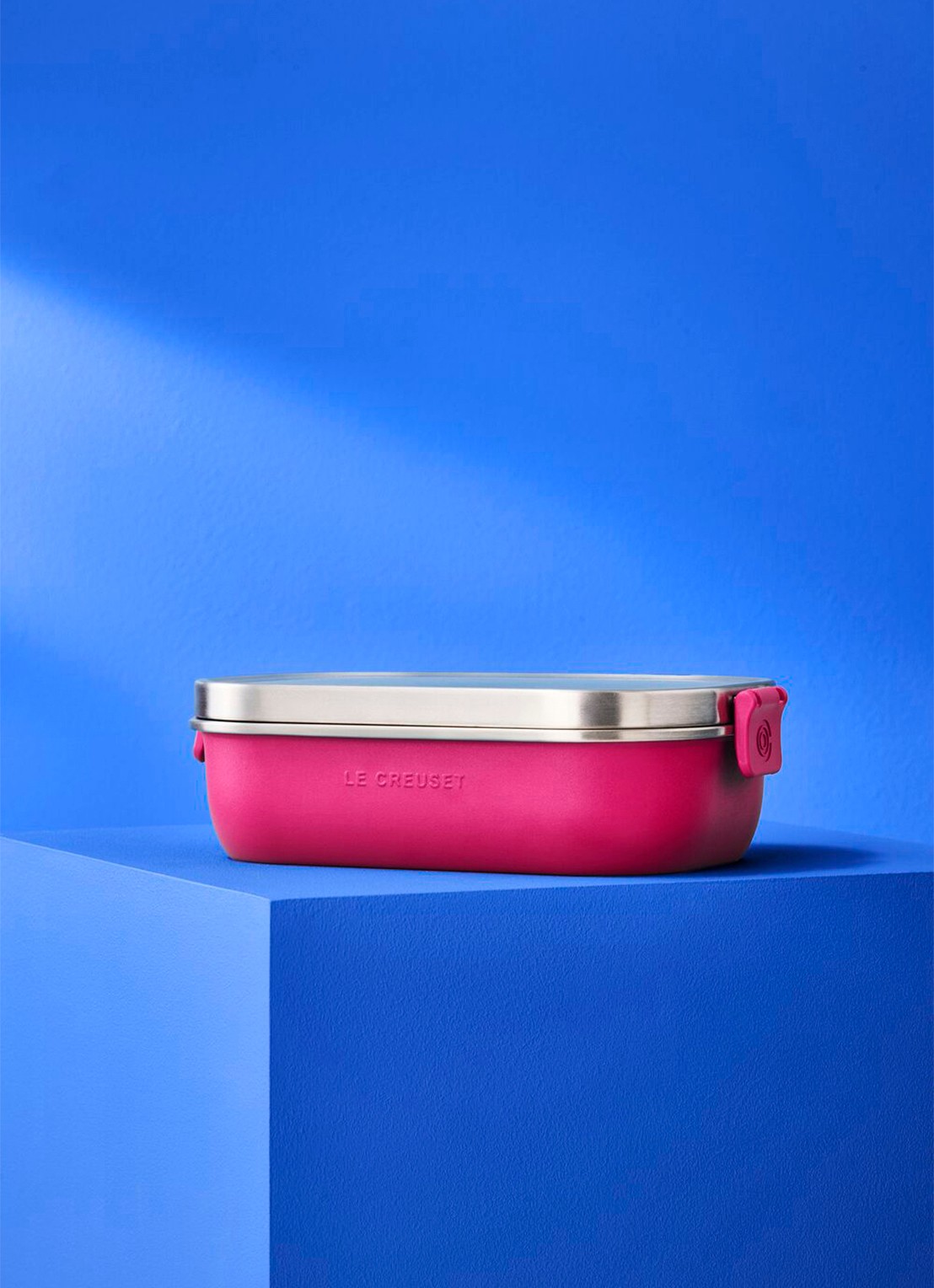 Le Creuset On The Go lunchbox 0,9 liter - detail 5 roze