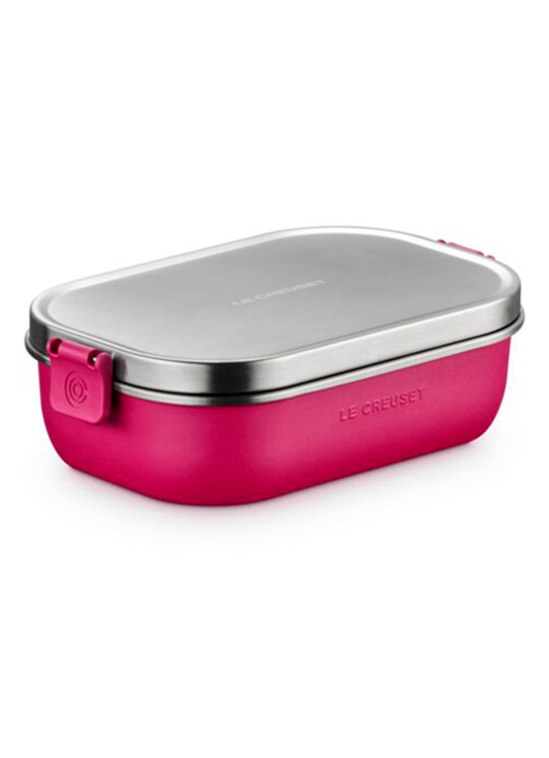Le Creuset On The Go lunchbox 0,9 liter - voorkant 2 roze