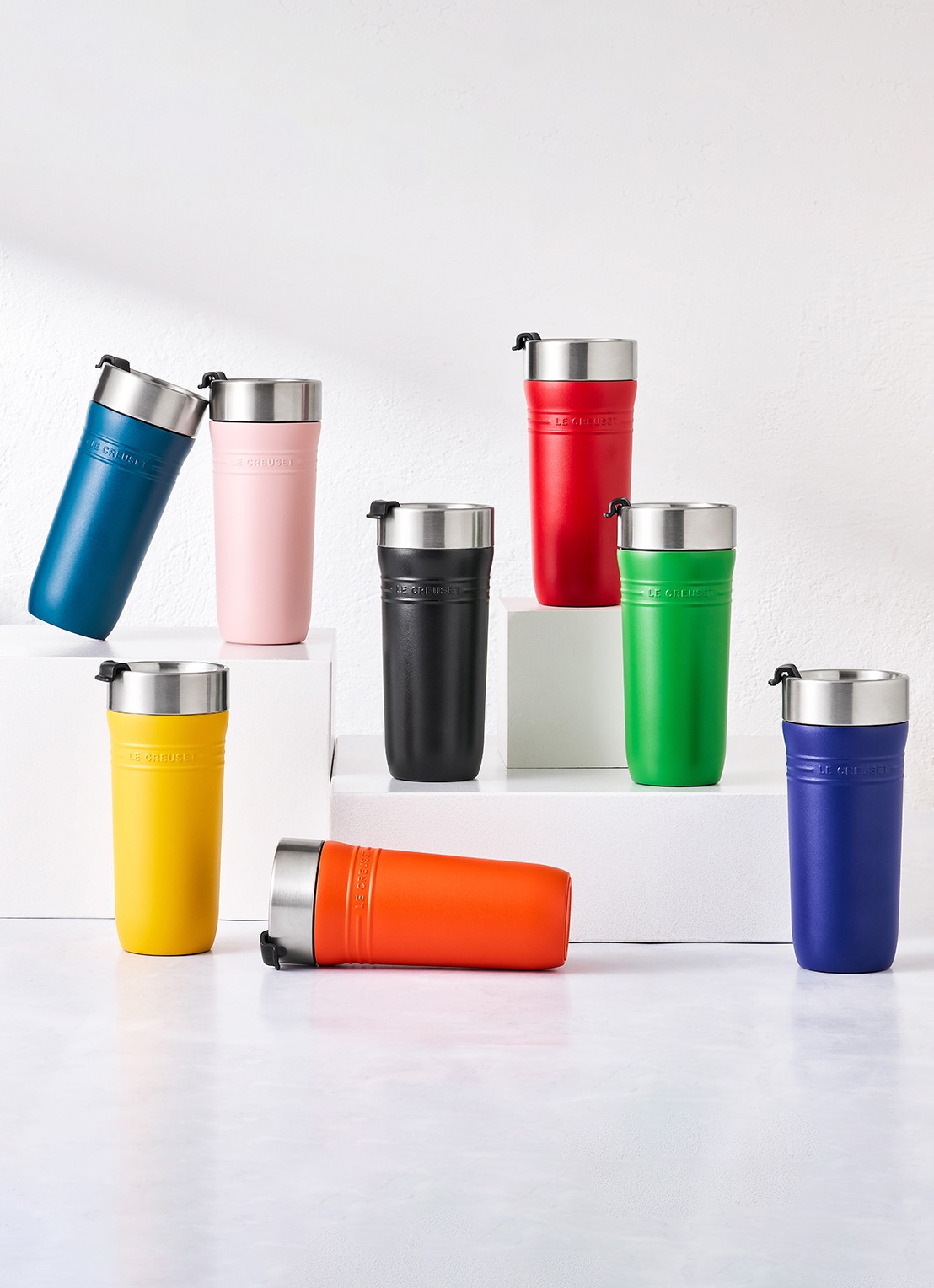 Le Creuset On The Go thermosbeker 0,35 liter - voorkant 2 zwart