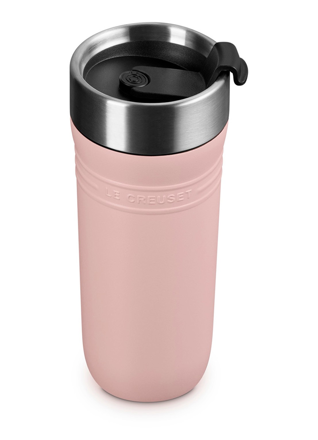 Le Creuset On The Go thermosbeker 0,35 liter - detail 2 roze