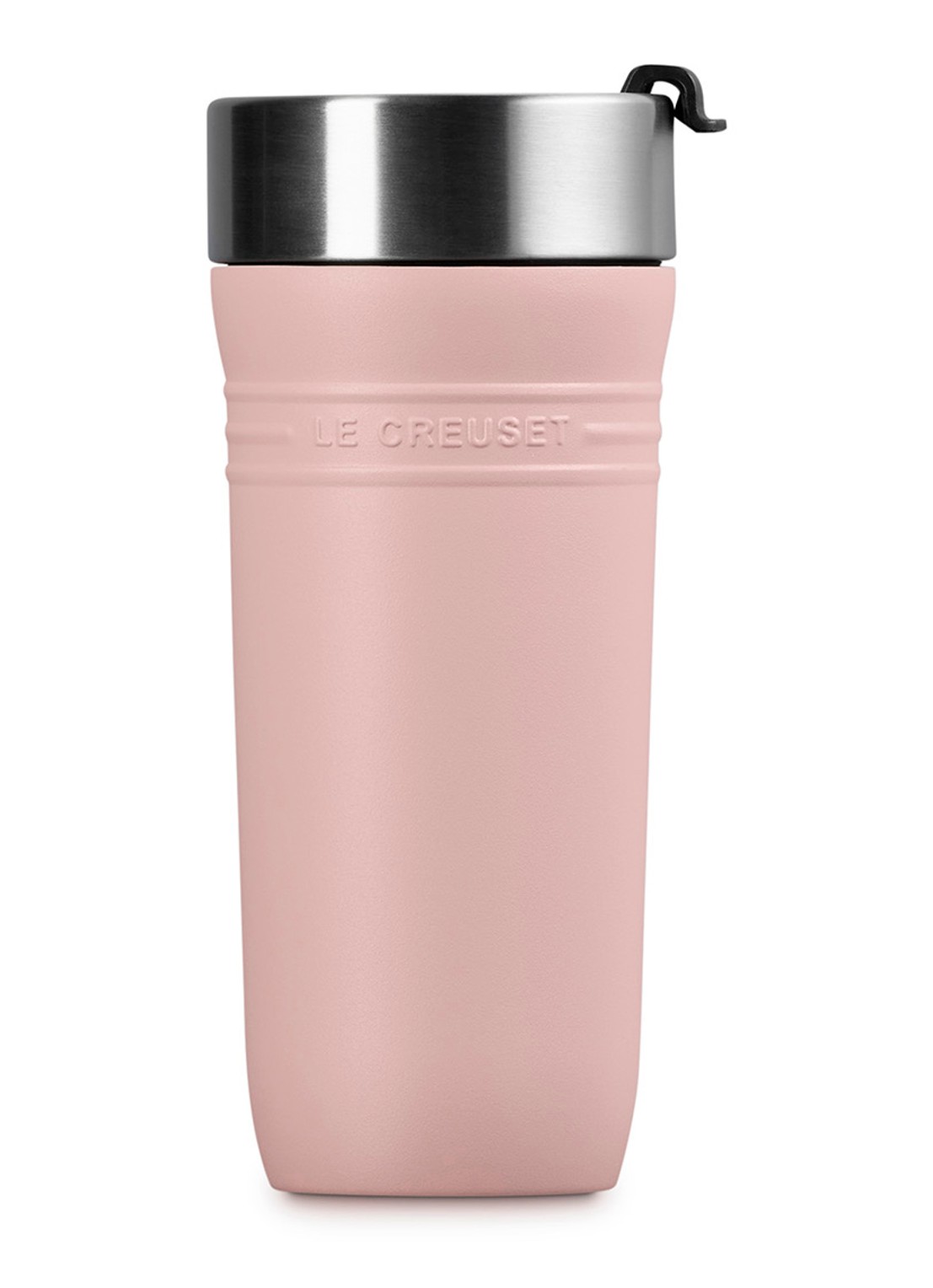Le Creuset On The Go thermosbeker 0,35 liter - detail 3 roze
