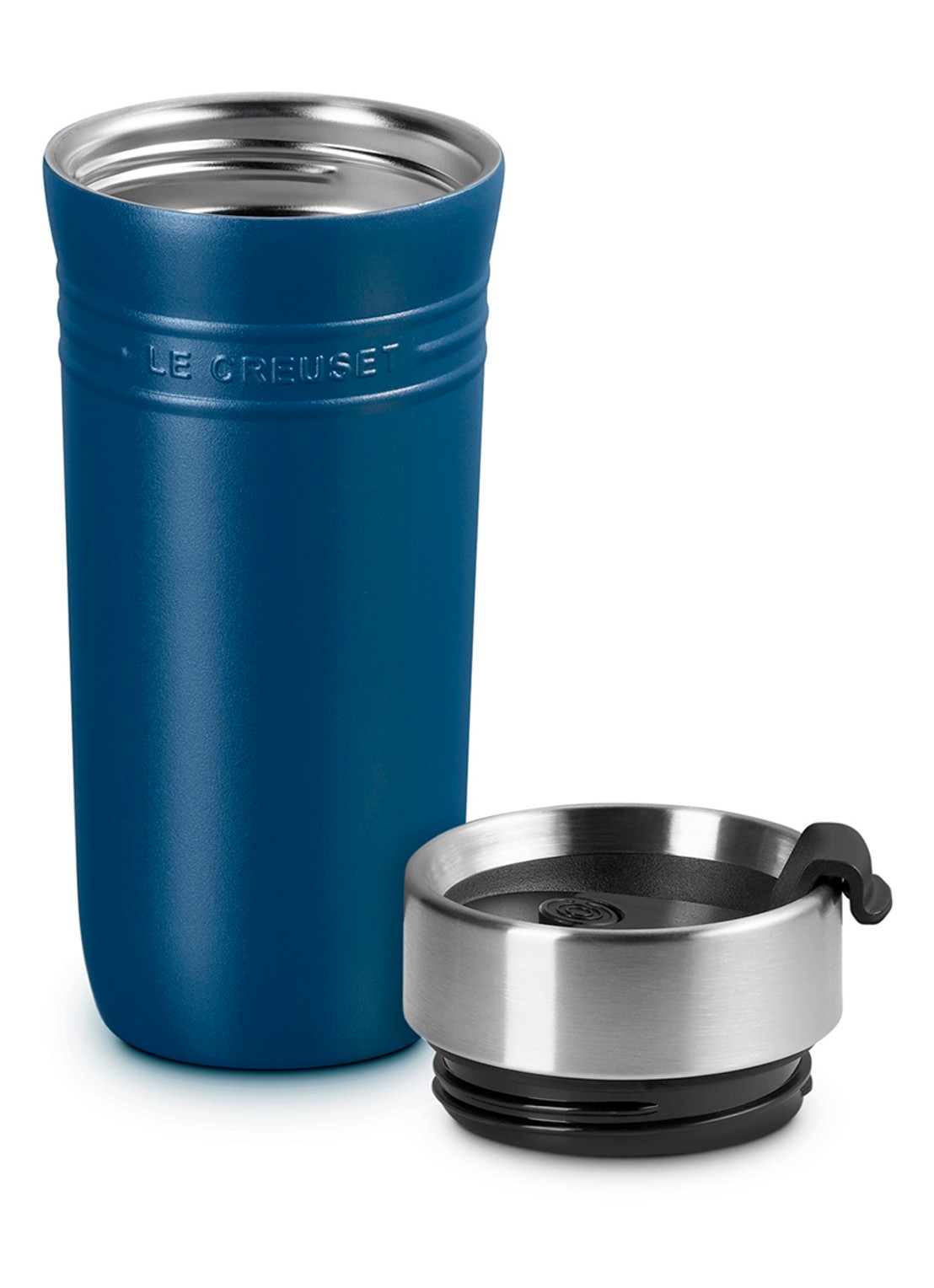 Le Creuset On The Go thermosbeker 0,35 liter - detail 3 royalblauw