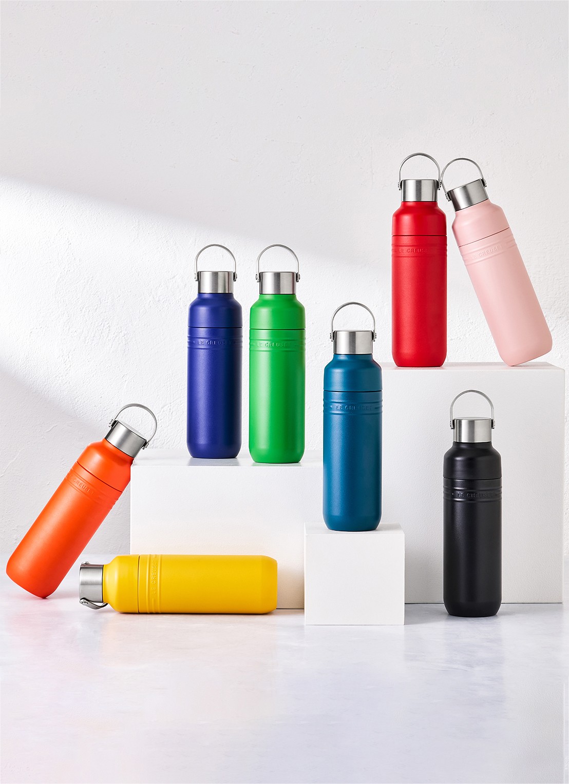 Le Creuset On The Go waterfles 0,5 liter - detail 6 geel