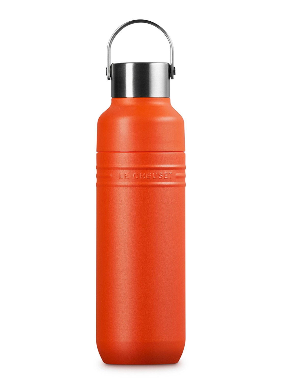 Le Creuset On The Go waterfles 0,5 liter - voorkant 6 orange