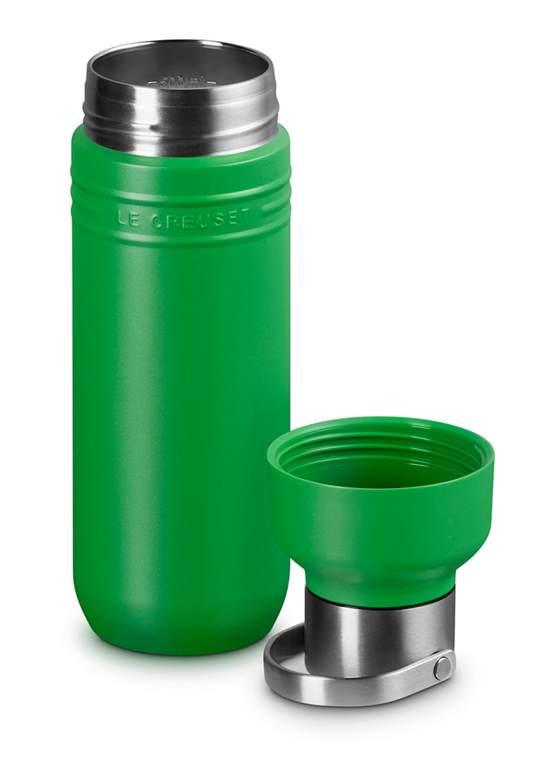 Le Creuset On The Go waterfles 0,5 liter - detail 3 groen
